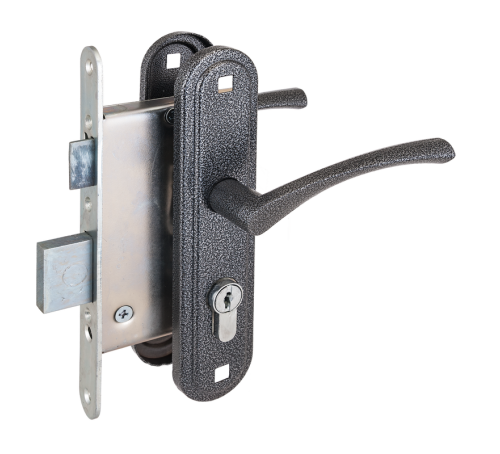 Зенит Замок врезной ЗВ4-307 серебро 4612752543184