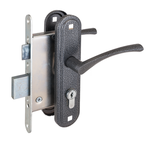 Зенит Замок врезной ЗВ4-307 серебро 4612752543184