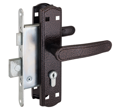 Омега Замок врезной ЗВ4-3-03-01 медь 4612752540640