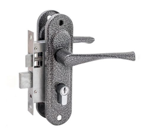 Зенит Замок врезной ЗВ4-5001 серебро 4612752544082