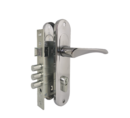 ЗенитАбсолют Замок врезной ЗВ4-60/07 хром 61.5мм 4612752546352