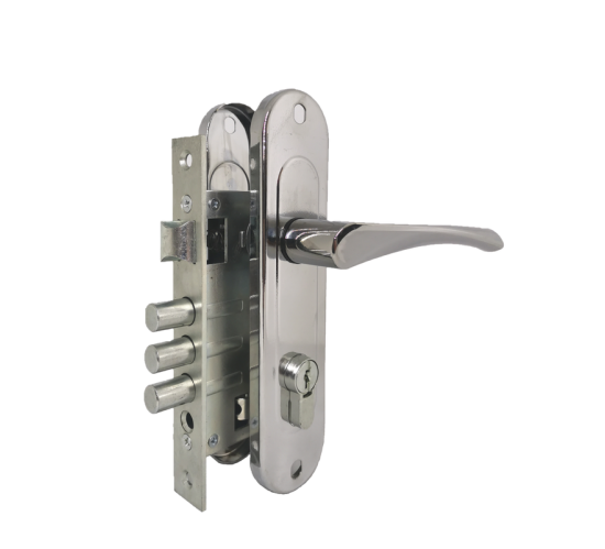 ЗенитАбсолют Замок врезной ЗВ4-60/07 хром 61.5мм 4612752546352