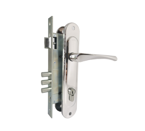 ЗенитАбсолют Замок врезной ЗВ4-85/07 хром  85мм 4612752546390