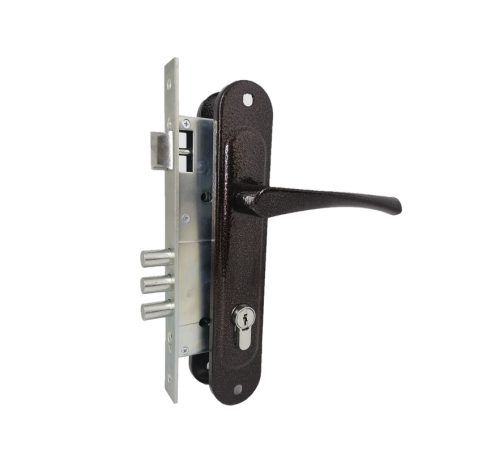 ЗенитАбсолют Замок врезной ЗВ4-85/07 медь  85мм 4612752546345