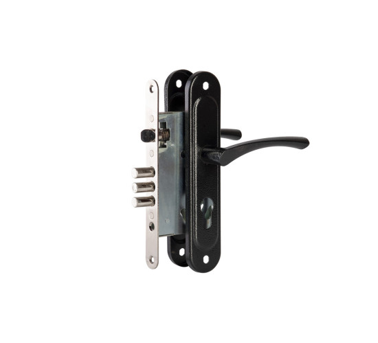 Зенит Замок врезной ЗВ4.009/17 Профи без цм черный 4612752542255