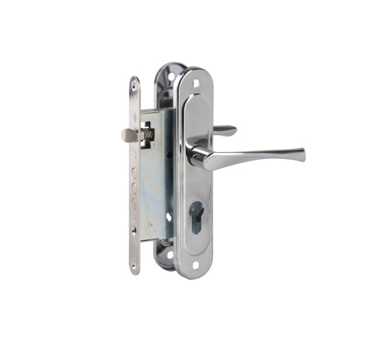 Зенит Замок врезной ЗВ4.009/17  Профи без цм хром  4612752540619