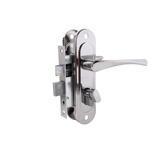 Зенит Замок врезной ЗВ4-5001П хром 4612752547434