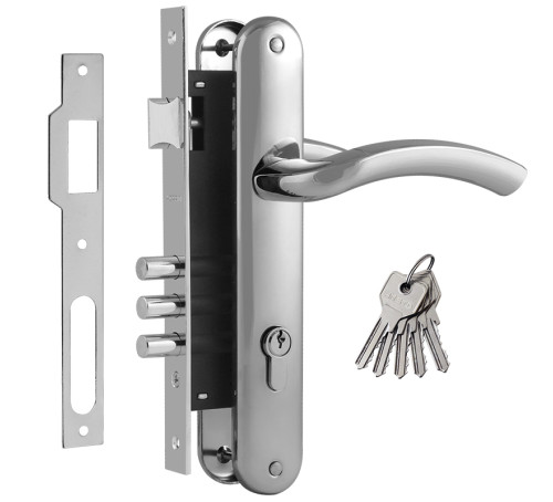 Нора М Замок врез N23-85М хром 4606555048540