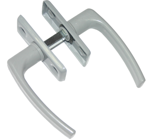 Ручка 2-сторон для теплиц  пласт серыйцинк 14680039974744