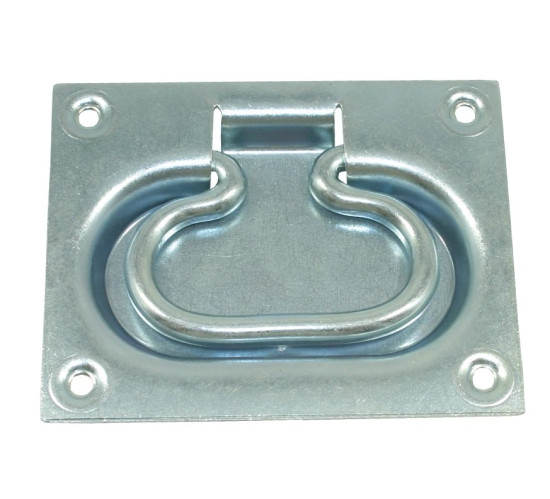 Ручка откидная 10080 скрытая цинк 50 146800399738853