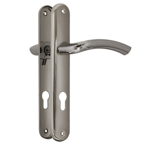 Нора М  Комплект ручек на планке 96-85мм мат никель 4606555042708