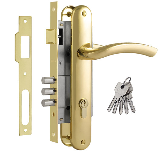 Нора М Замок врез N96-85М золото 4606555032716