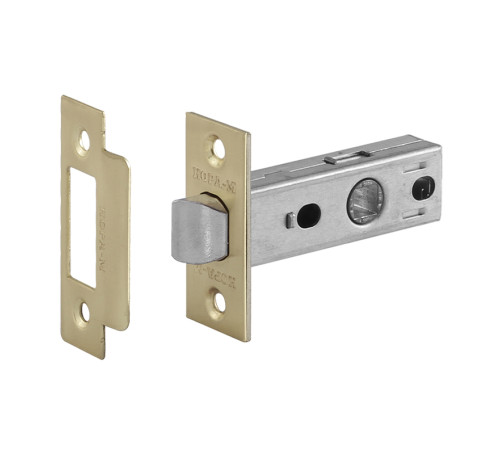Нора М Защелка дверная С-45 SB мат золото 4606555066315