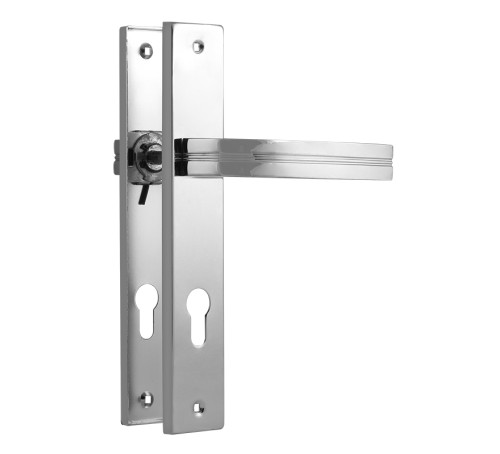 Нора М  Комплект ручек на планке 106-85мм хром 4606555078479