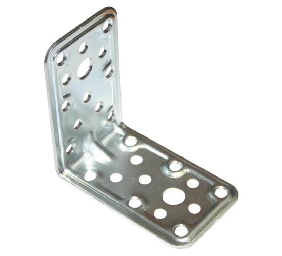 Уголок крепеж 82*82*50*2,0 усил цинк (30) 14620004508475