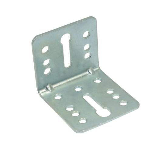 Уголок регулируемый 45*55*50*2,0 цинк (100) 14680039970159