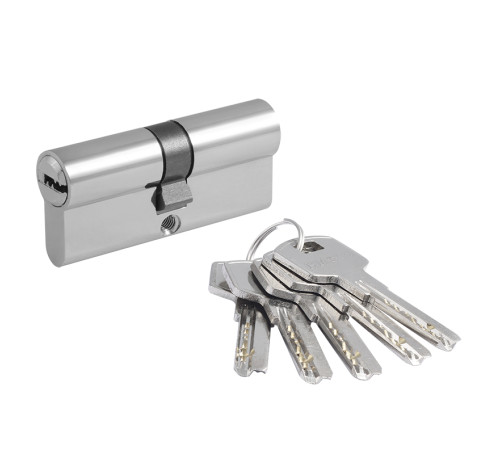 Нора М Цилиндр. механизм ECO Z ЛП-70 (35*35) хром перф кл/ключ 5к 4606555072118