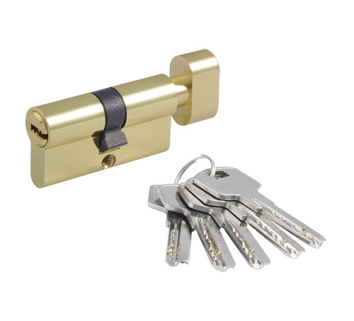 Нора М Цилиндр. механизм ECO Z ЛПВ-60 (30*30В) латунь перф кл/верт 5к 4606555076109