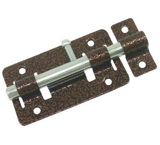 Задвижка двер ЗД-01 полимер медь 14620004506549