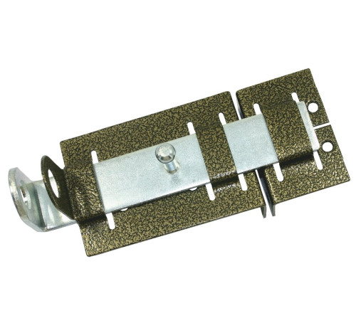 Задвижка двер с проушиной ЗД-04 пол бронза 14620004506648