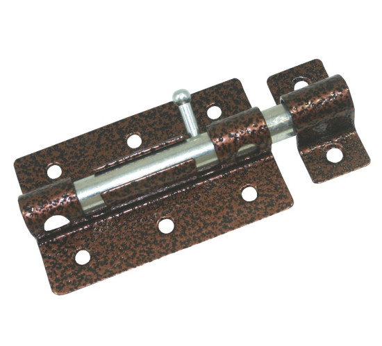 Задвижка двер ЗД-08 полимер медь 14620004507478